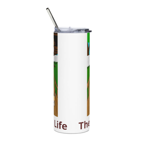 Stainless steel tumbler - Cheesey Bar-B-Que - Image 3