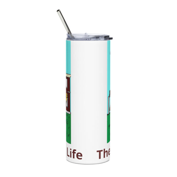 Stainless steel tumbler - Cheesey History - Image 3