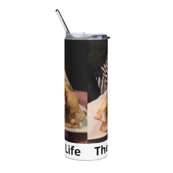 Stainless steel tumbler - Cheesey Fishnets - Image 4
