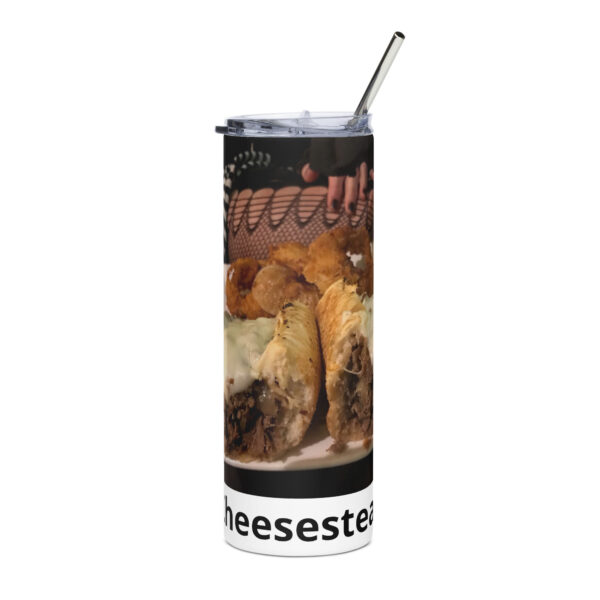 Stainless steel tumbler - Cheesey Fishnets