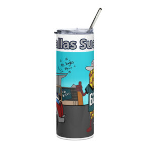 Stainless steel tumbler - Dallas sucks
