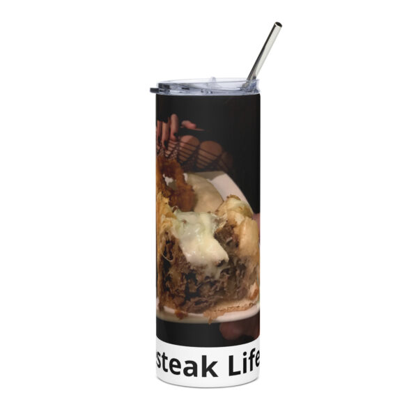 Stainless steel tumbler - Cheesey Fishnets - Image 3