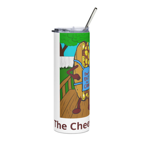 Stainless steel tumbler - Cheesey Bar-B-Que - Image 2