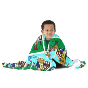 Throw Blanket - Cheesey History