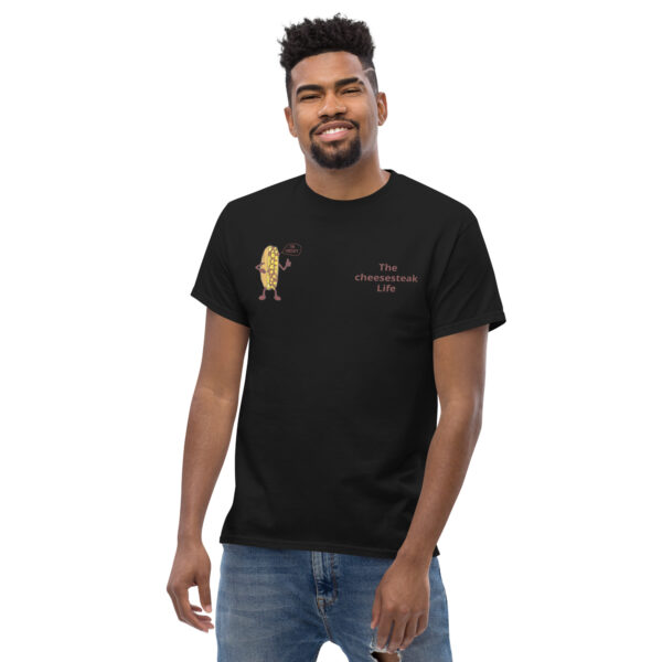 T-shirt - Amigo Dan - Cheesey Bar-B-Que on back - Image 3