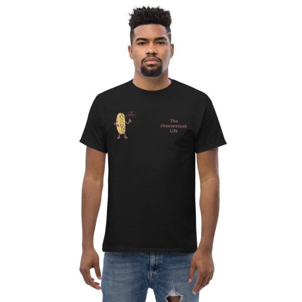 T-shirt - Amigo Dan - Cheesey Bar-B-Que on back - Image 2
