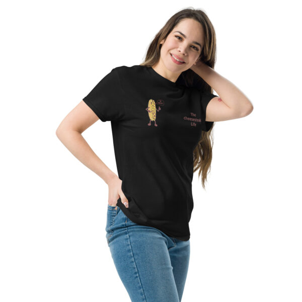 T-shirt - Amigo Dan - Cheesey Beach on back - Image 2