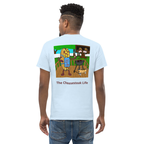 T-shirt - Amigo Dan - Cheesey Bar-B-Que on back - Image 18