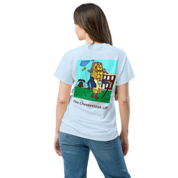 T-shirt - Amigo Dan - Cheesey Beach on back - Image 18