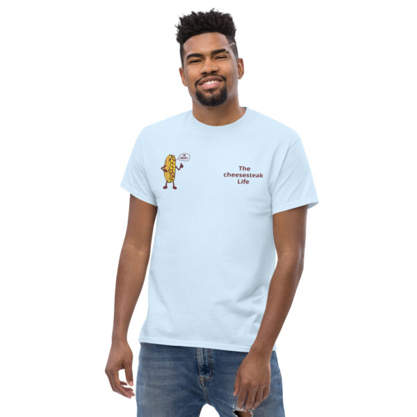 T-shirt - Amigo Dan - Cheesey Bar-B-Que on back - Image 17