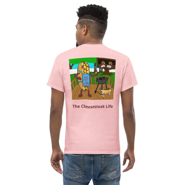 T-shirt - Amigo Dan - Cheesey Bar-B-Que on back - Image 15