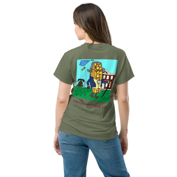 T-shirt - Amigo Dan - Cheesey Beach on back - Image 9