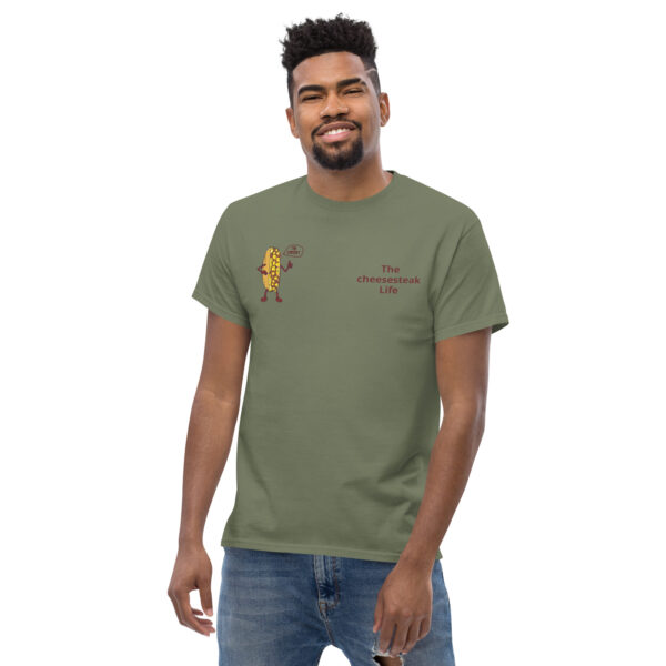 T-shirt - Amigo Dan - Cheesey Bar-B-Que on back - Image 9