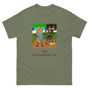 T-shirt - Cheesesteak Life - Cheesey Bar-B-Que