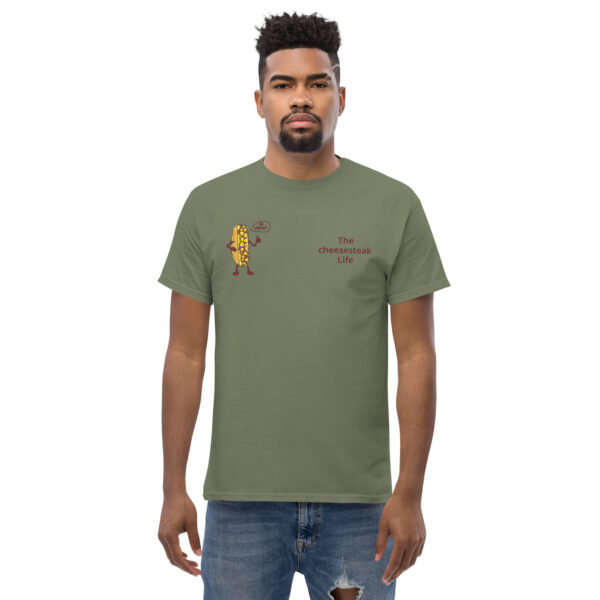 T-shirt - Amigo Dan - Cheesey Bar-B-Que on back - Image 8