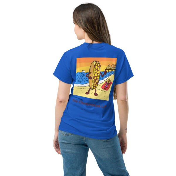 T-shirt - Amigo Dan - Cheesey Beach on back - Image 7