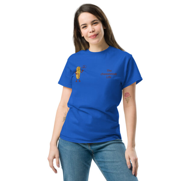 T-shirt - Amigo Dan - Cheesey Beach on back - Image 4