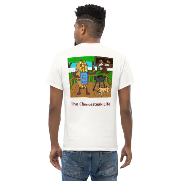 T-shirt - Amigo Dan - Cheesey Bar-B-Que on back - Image 21