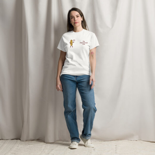 T-shirt - Amigo Dan - Cheesey Beach on back - Image 6