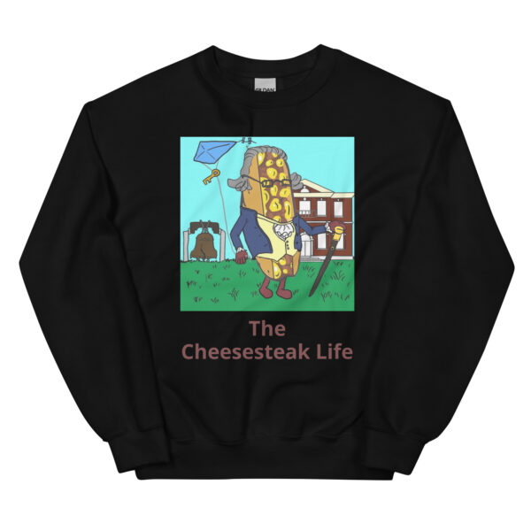 Sweatshirt - Cheesesteak Life - Cheesey History - Image 15