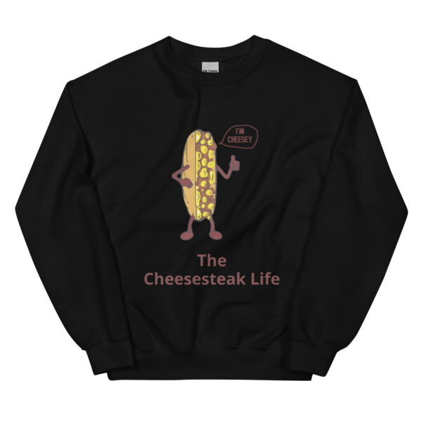 Sweatshirt - Cheesesteak Life - Mr. Cheesey - Image 6