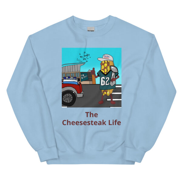 Sweatshirt - Cheesesteak Life - Cheesey Eagles Fan - Image 2