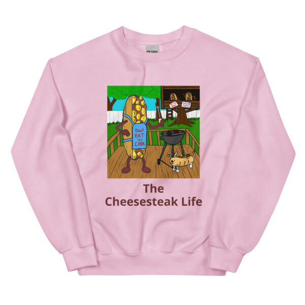 Sweatshirt - Cheesesteak Life - Cheesey Bar-B-Que - Image 5