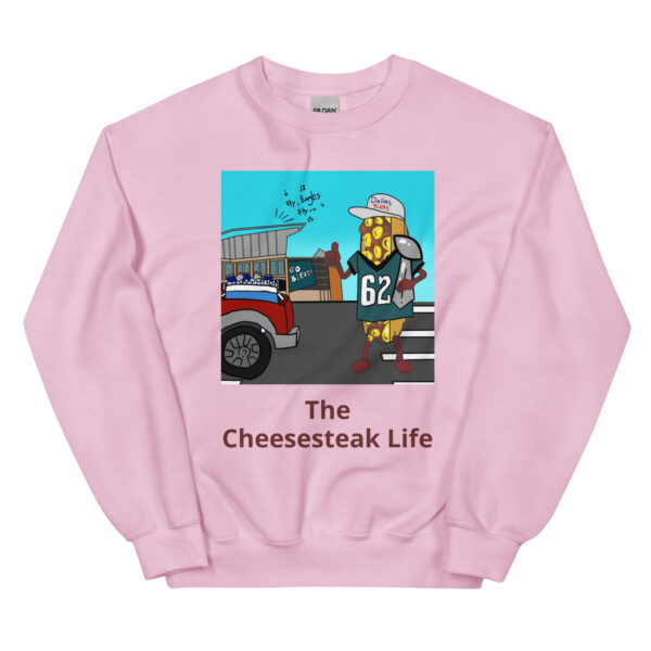 Sweatshirt - Cheesesteak Life - Cheesey Eagles Fan - Image 5