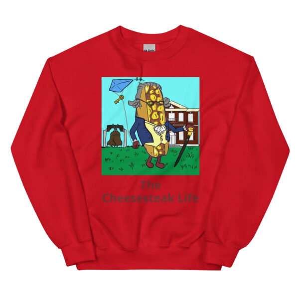 Sweatshirt - Cheesesteak Life - Cheesey History - Image 6