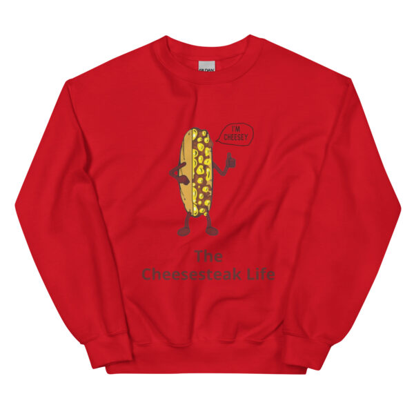 Sweatshirt - Cheesesteak Life - Mr. Cheesey - Image 7