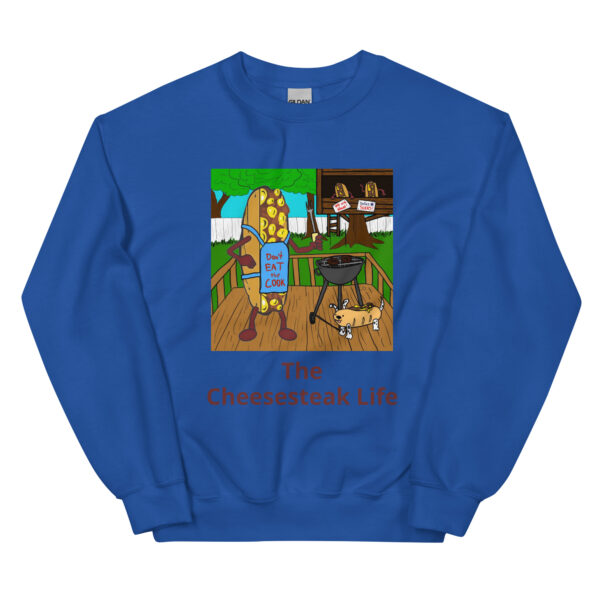 Sweatshirt - Cheesesteak Life - Cheesey Bar-B-Que - Image 14