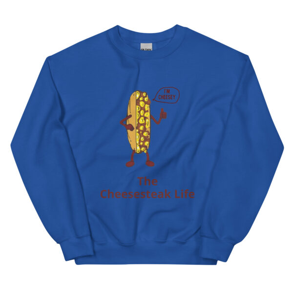 Sweatshirt - Cheesesteak Life - Mr. Cheesey - Image 13
