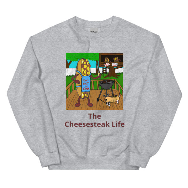 Sweatshirt - Cheesesteak Life - Cheesey Bar-B-Que