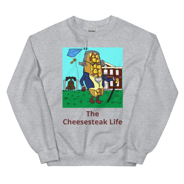 Sweatshirt - Cheesesteak Life - Cheesey History