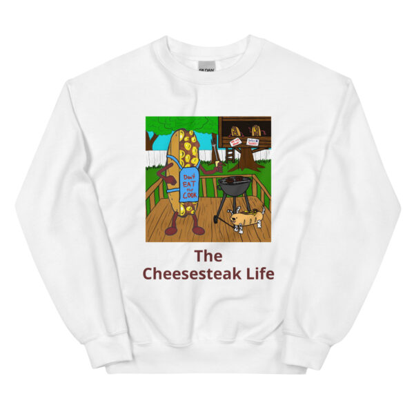Sweatshirt - Cheesesteak Life - Cheesey Bar-B-Que - Image 13