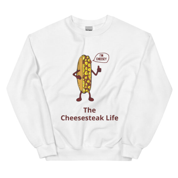 Sweatshirt - Cheesesteak Life - Mr. Cheesey - Image 16