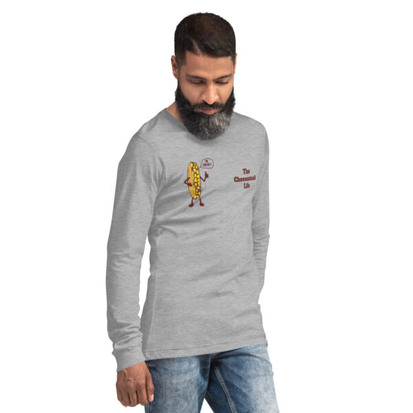 Long Sleeve Tee - Amigo Dan - Cheesey History - Image 3