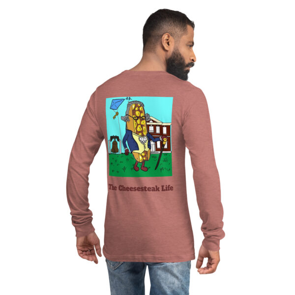 Long Sleeve Tee - Amigo Dan - Cheesey History - Image 14