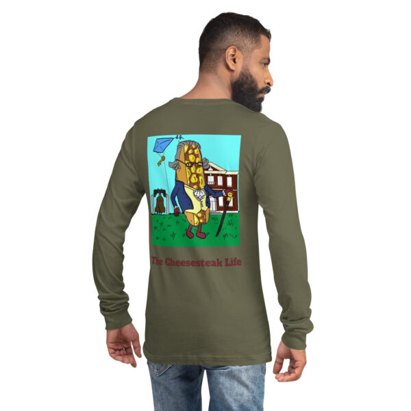 Long Sleeve Tee - Amigo Dan - Cheesey History - Image 15