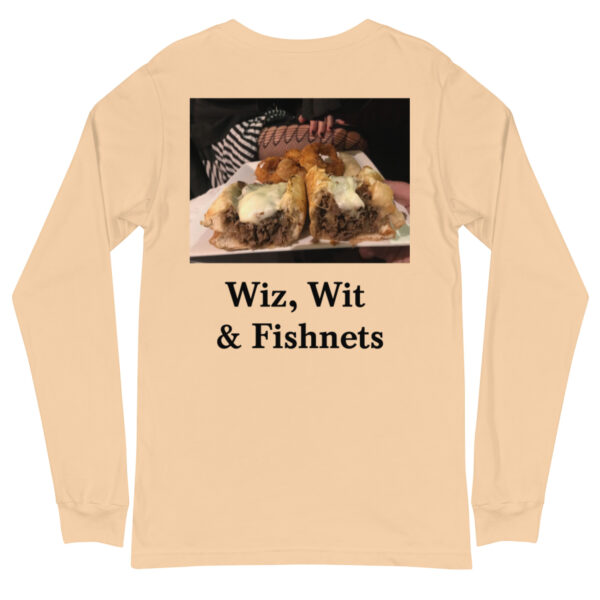 Long Sleeve Tee - Cheesesteak Life - Amigo Dan - Cheesey Fishnet Stockings - Image 9