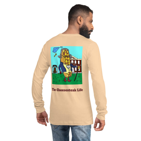 Long Sleeve Tee - Amigo Dan - Cheesey History - Image 2