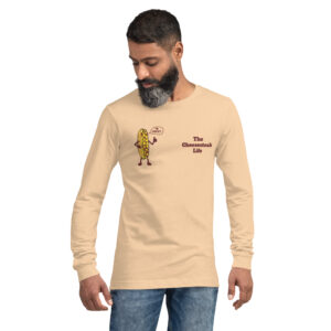 Long Sleeve Tee - Amigo Dan - Cheesey History