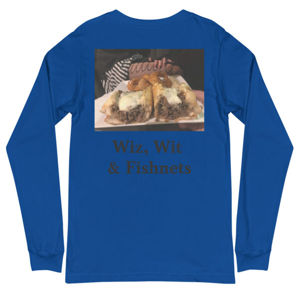 Long Sleeve Tee - Cheesesteak Life - Amigo Dan - Cheesey Fishnet Stockings - Image 11