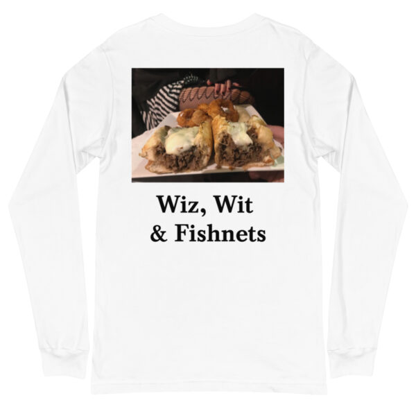 Long Sleeve Tee - Cheesesteak Life - Amigo Dan - Cheesey Fishnet Stockings - Image 13