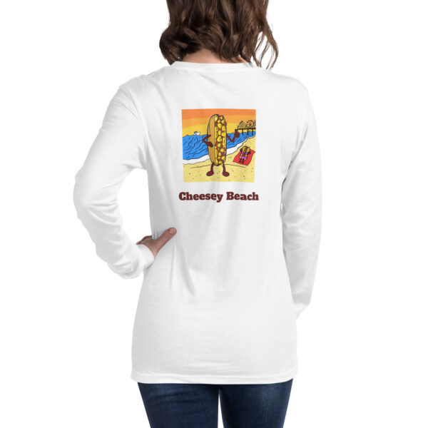 Bella Long Sleeve Tee - Amigo Dan - Cheesey Beach - Image 12