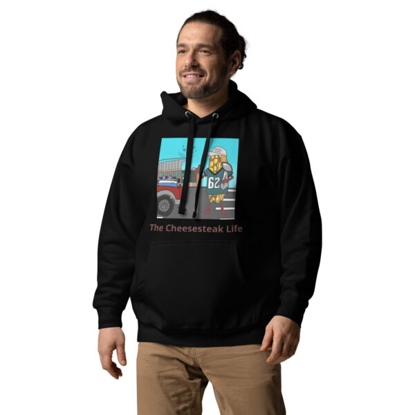 Hoodie - Cheesesteak Life - Cheesey Eagles Fan - Image 3