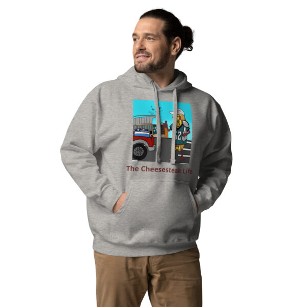 Hoodie - Cheesesteak Life - Cheesey Eagles Fan - Image 13