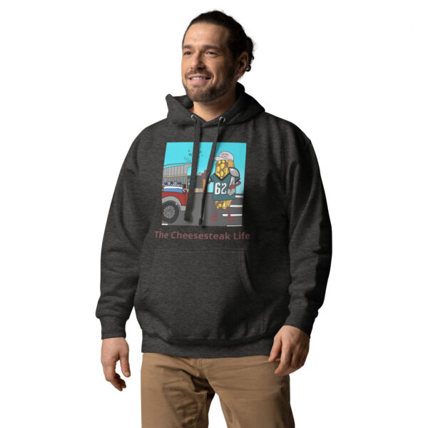 Hoodie - Cheesesteak Life - Cheesey Eagles Fan - Image 5