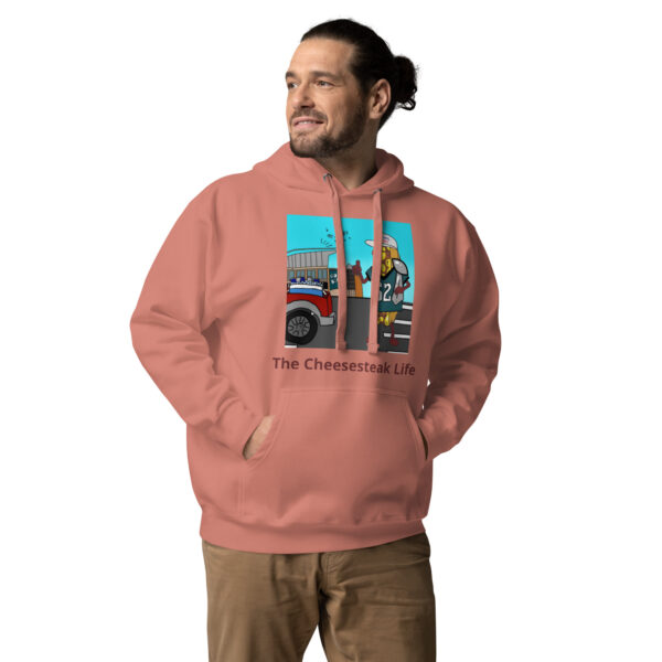 Hoodie - Cheesesteak Life - Cheesey Eagles Fan - Image 11