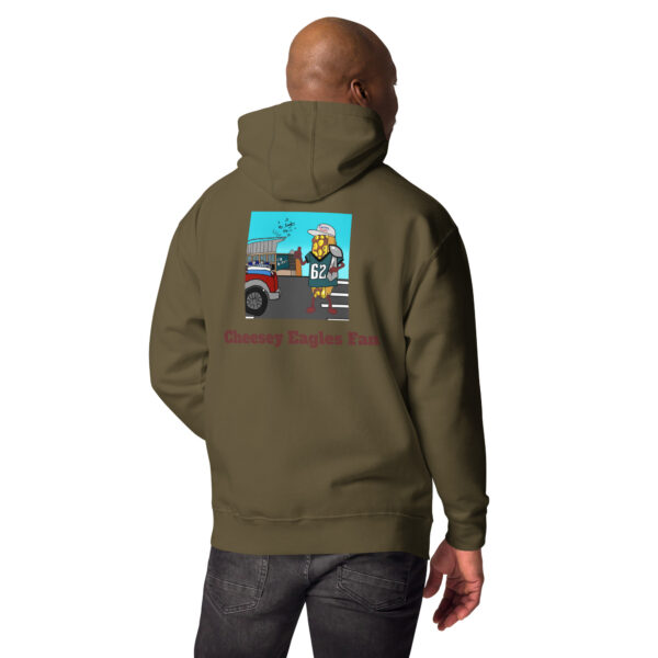 Unisex Hoodie - Amigo Dan - Cheesey Eagles Fan - Image 6